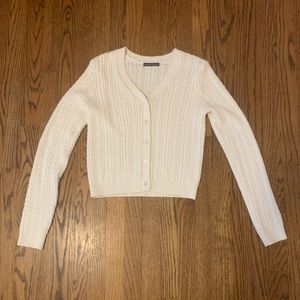 brandy melville cable knit sweater